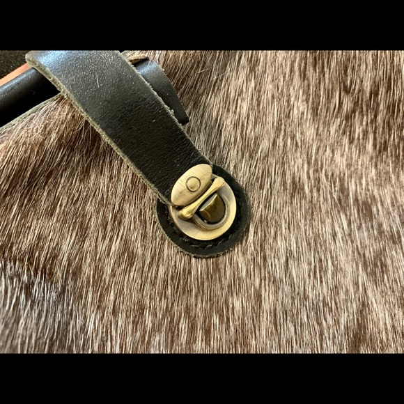 Uppdoo Wonder L Bag - Salt and Pepper Haircalf - Picture 7 of 11